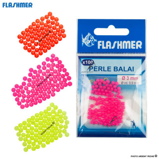 Perle plastique FLASHMER Balais fluo