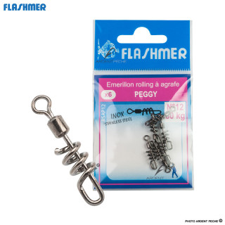 FLASHMER Peggy Rolling Snap Swivel