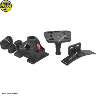 SEVEN BASS Fish Finder and Transducer Mount Complete Kit