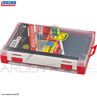 Scatola MEIHO Run gun case 3010 W 1 Red