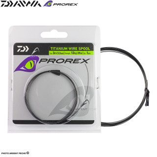 DAIWA Prorex Titanium wire spool 3m Leader