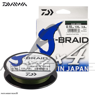 Trecciati DAIWA J Braid X4 verde 270m