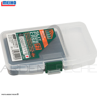 Boite MEIHO Slit form CS F7 Clear