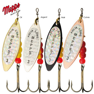 Rotanti Mepps Aglia Long Rainbo - Ardent Tecniche di pesca
