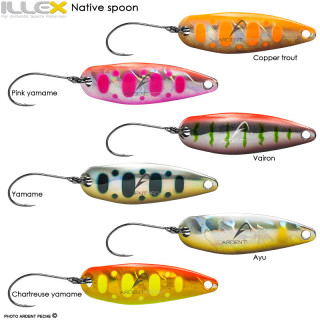 Cucchiaino ondulante ILLEX Native Spoon 3.5g