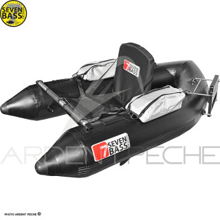 Float tube SEVEN BASS Skullway 170 black + Seat