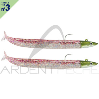 Soft bait FIIISH Crazy Sand Eel Double Combo 150