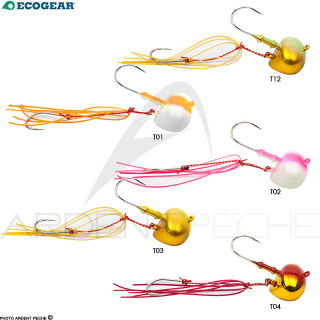 Testa piombata ECOGEAR Oval tenya
