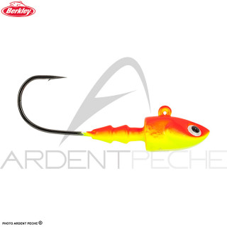 BERKLEY deep jig head fluorescent orange