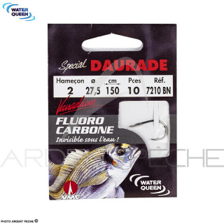 Hameçons montés WATER QUEEN Spécial daurade non bouclé 150cm
