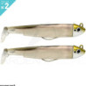 Soft bait FIIISH Black minnow double combo 90