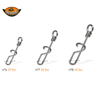 DELALANDE Stainless Steel Quick Snap