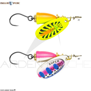 Spinner BLUE FOX Vibrax fluo single hook