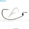 GAMAKATSU Worm offset EWG Texas hook with silicon stopper