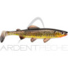 Soft bait BALZER Shirasu clone shad brown trout x1