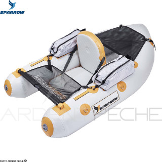Float tube SPARROW Attack 160 Grigio/Arancione