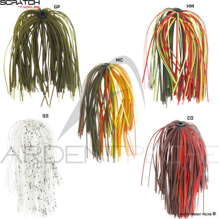 SCRATCH TACKLE Silicone skirt umbrella