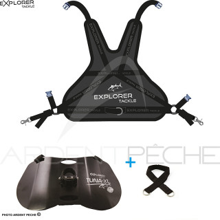 EXPLORER TACKLE Combo dorsal harness and shoulder harness tuna XL