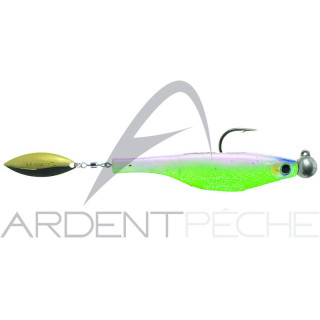 Soft lure HYPERLASTICS Dartspin pro jig head 3 1/2