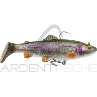 Leurre souple SAVAGE GEAR 4D Trout rattle shad 17cm