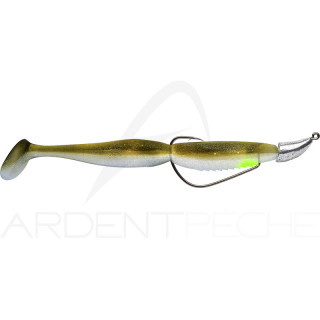 Soft lure MEGABASS Super spindle worm 4 VM rigged VJ36 5g H2/0 x1