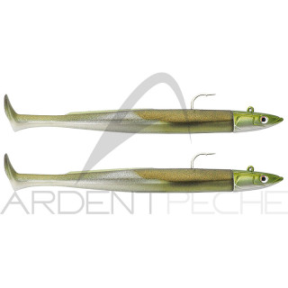 Soft bait FIIISH Crazy paddle tail double combo 150