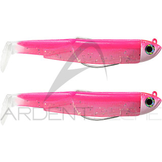 Soft bait FIIISH Black minnow double combo 90