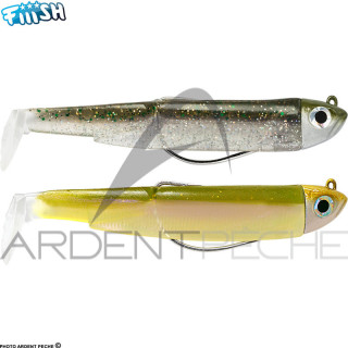 Soft bait FIIISH Black minnow double combo 120