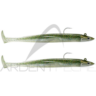 Soft bait FIIISH Crazy paddle tail double combo 120