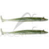 Soft bait FIIISH Crazy paddle tail double combo 150