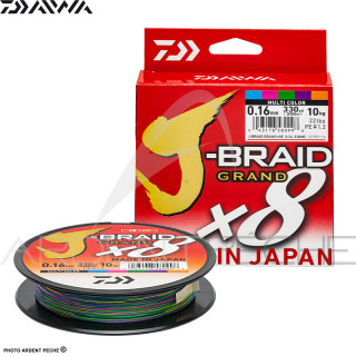 Treccia DAIWA J Braid Grand X8 multicolore 500m