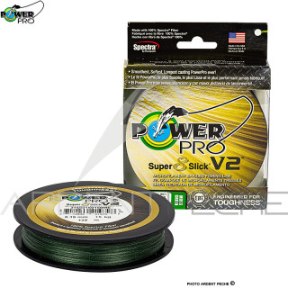 Treccia POWER PRO Super 8 slick V2 Moss green 135m