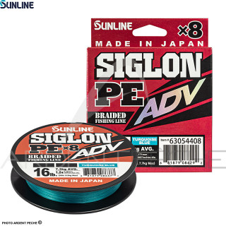 Treccia SUNLINE Siglon braid PE ADV 8X Blu turchese 150m