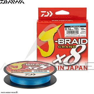 Treccia DAIWA J Braid Grand X8 Blu 135m