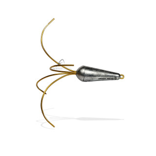 LEMER Brass branch grapnel lead x1