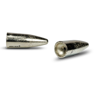 LEMER Nickel-plated pierced jigging lead x1