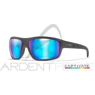 Occhiali polarizzanti WILEY X Content captivate Blue mirror matte graph frame