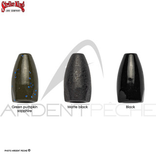 Bullet weights STRIKE KING Tour grade tungsten weights