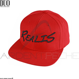 DUO Realis Snapback Cap 18 Red