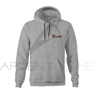 Felpa GRUNDENS Displacement hoodie athletic heather