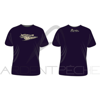 T-shirt ULTIMATE FISHING Asturie blu