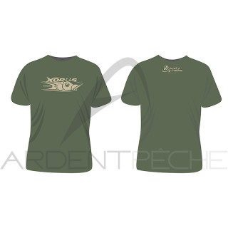 Tee shirt ULTIMATE FISHING Patchinko vert