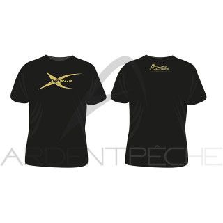 Tee shirt ULTIMATE FISHING Xorus nero e oro