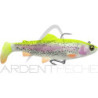 Leurre souple SAVAGE GEAR 4D Trout rattle shad 12.5cm