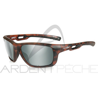 Occhiali polarizzati WILEY X Aspect Platinium flash Matte demi brown frame