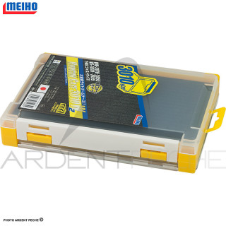 Scatola MEIHO Run gun case 3010 W 2 Yellow