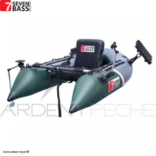 Float tube SEVEN BASS Armada 170 Ultim-8 Green grey full pack