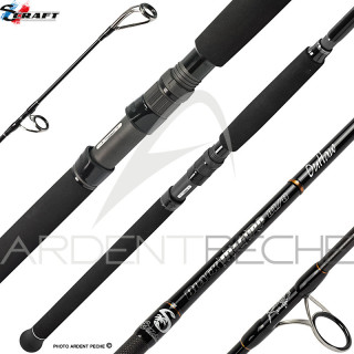 S CRAFT Black Maguro Outlaw 81/8 Rod