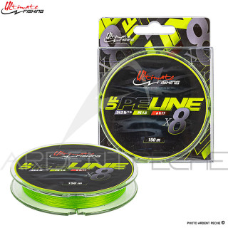 ULTIMATE FISHING PE Line X8 Chartreuse 200m braid