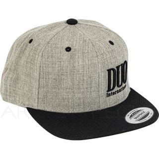 DUO Snapback heather grey/black Cap